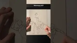 Drawing Warmup Pt.9 #drawing #warmup #tutorial #art #sketch #artist #draw #sketchbook
