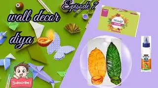 wall decor for mandir #artwork #howtomakeclaydiya #moulditclayart #fevicrylmouldit #mandirdecor #diy