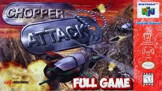 Chopper Attack [N64] Gameplay Walkthrough FULL GAME [4K60ᶠᵖˢ🔴]