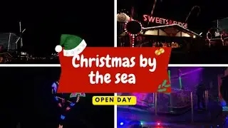 Christmas by the sea opening night vlog #christmas #blackpool