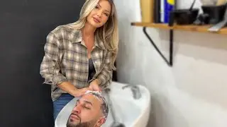 ASMR Full Combo Haircut & Beard ✂️🪒 | 1 Hour of Deep Relaxation | Liliia