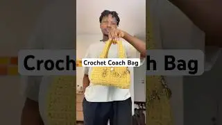 Crochet Lana 23 Bag | Crochet Coach Lana 23 Shoulder Bag | Crochet Coach Bag