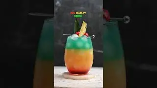 Bob Marley Drink 🍹 #cocktails #bobmarley #summerdrink