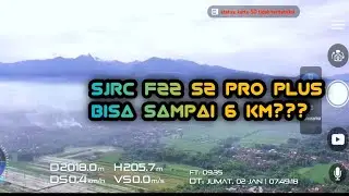 Test long range drone sjrc f22 s2 pro plus