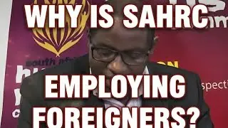 WHY FOREIGNERS DOMINATE SOUTH AFRICAN HUMAN RIGHTS COMMISSION JOBS? #southafrica #sahrc 