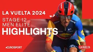 AMAZING BATTLE! 😳 | La Vuelta a Espa&ntilde;a Stage 12 Highlights | Eurosport Cycling