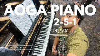 Level up your church piano playing... an intro to 2-5-1.
