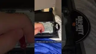 How to remove stuck cd from a playstation 4 #playstation #sony