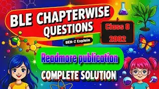 &ldquo;Master Class 8 Science BLE 2082 🔬 | Readmore Publication | Full Chapterwise Solutions&rdquo;