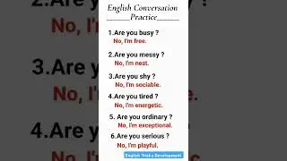 English Conversation Practice for Beginners | 100 Common Questions and Answers in English