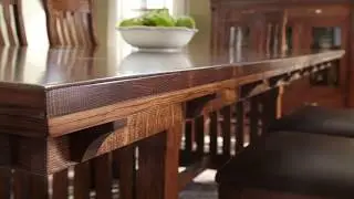 Запечатанные края на вашей мебели Simply Amish