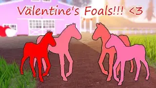 Making Valentine's 2024 Forever Foals with @LemonPlaysRoblox on Wild Horse Islands!!!