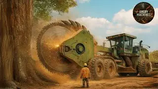 Extreme Chainsaw Machines &ndash; Fastest Tree Cutting & Monster Stump Removal!