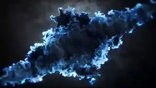 Slash intro with smoke and without text