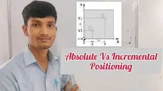 Absolute Vs Incremental Dimensions. Absolute & Incremental positioning system. #absolute #imcrental