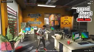GTA 5 Online I TOOK OVER the Lifeinvader Office Terrorbyte take out the target Mission #gameplay gta