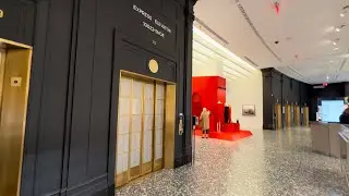 Лифт KONE EXPRESS в универмаге Saks Fifth Avenue в Нью-Йорке, штат Нью-Йорк