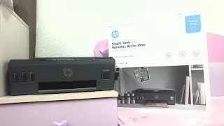 HP SMART TANK 515 Multifunction Printer (Unboxing+Wireless Setup+Fails) for Dummies !LoL!