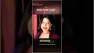 #Shorts | Paani Paani Karde Sharam Se | Pallo Latke | #shortsfeed #viral #goviral #gotrending
