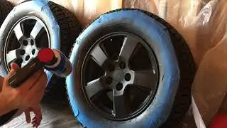 Plasti Dip Wheels & Silver Metalizer