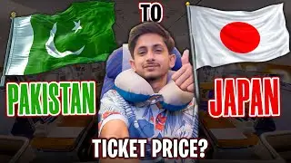 Lahore to japan flight ticket price😭🫣😱💸