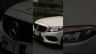 Mercedes AMG C43 with Dubai Number Plate 😯#mercedesamg #dubainumberplate #carsofbangladesh