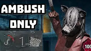 #1 P100 Pig | Ambush Only CHALLENGE🥵 | DBD