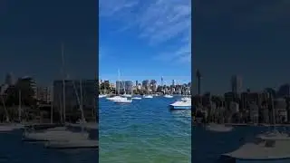 Rushcutters Bay, Sydney😍🚤🛥#sydney #rushcuttersbay #ilovesydney #visitsydney #australia #travel #fyp