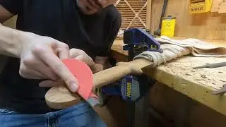 Making a Sword Club from the Islands of Trobriand