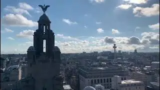 Breathtaking views atop the Royal Liver Building