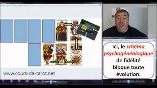Vincent Beckers commente un tirage de tarot