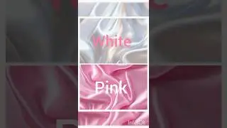 White 🤍 vs Pink 💓!! #white #vs #pink #ytshorts #love #song #teresangyaara #trending #subscribe