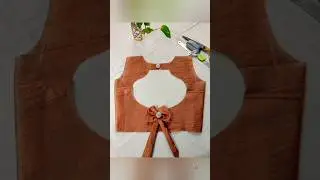 #cutting ✂️ideas#backneckdesign #blouse##easystitch #youtubeshorts #followformore ➡️➡️