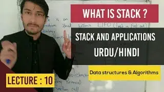 What is Stack | Applications of Stack | Data Structure in Hindi/Urdu