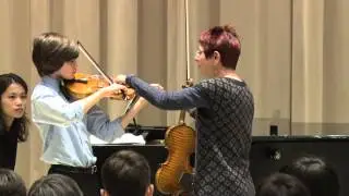 Mimi Zweig Violin Masterclass