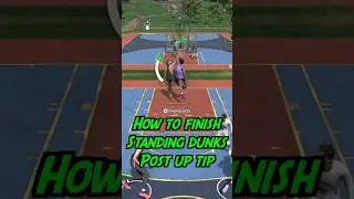 How to finish standing dunks