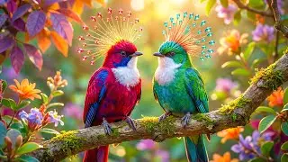 Have you ever seen these rare birds? With relaxing music for you enjoy moments of peace rejuvenation
