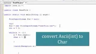 Reading text files in Java - using FileInputStream