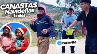 BAILANDO Y LLEVÁNDOSE SU CANASTA NAVIDEÑA 🎄PUPILO 593 Y LOS J3 | Pupilo593