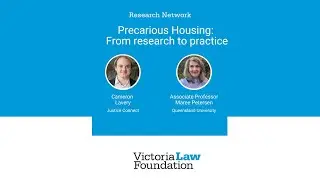 Research Network | Precarious Housing: From research to practice