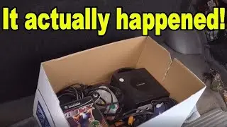 Live Flea Market/Yard Sales Video Game Hunting! Ep. 42 - It Actually Happened! - Pickups!