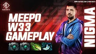DOBLE SKADI W33 Meepo vs Counter pick Sven - Perspectiva de jugador - (Dots and beats)