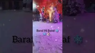 SNOW STORM ❄️⛄ P&M MALL JAMSHEDPUR || Jamshedpur Snow Park || #snowfall #snow #shorts #shortsfeed