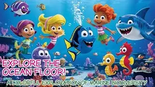 Under water adventure | Underwater Wonders: Discover the Hidden World! 🌊 |  Kids Animation Video 🐡