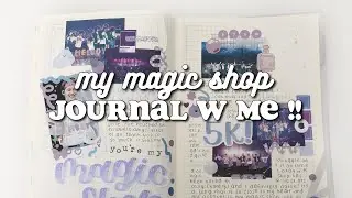 magic shop ; 5k followers plan my spread journal w/ me #8🔮
