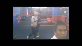Kick Boxing Training GM. Domingo Mateo S.Bayot 