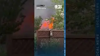 Multiple fire crews on scene of active house fire in Enola, Cumberland County