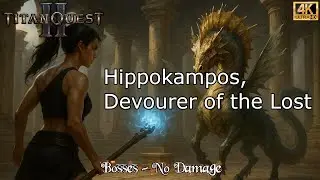 Titan Quest II: No Damage Hardcore Max Difficulty | Hippokampos (Stormcaller Build) [4K]