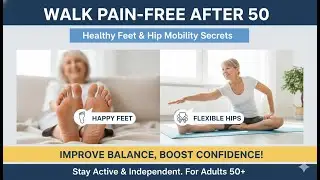 Healthy Feet, Stronger Movement |Gentle Habits to Protect Your Steps After 50