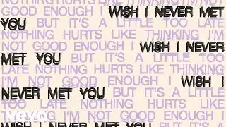 Oh Wonder - I Wish I Never Met You (Official Audio)